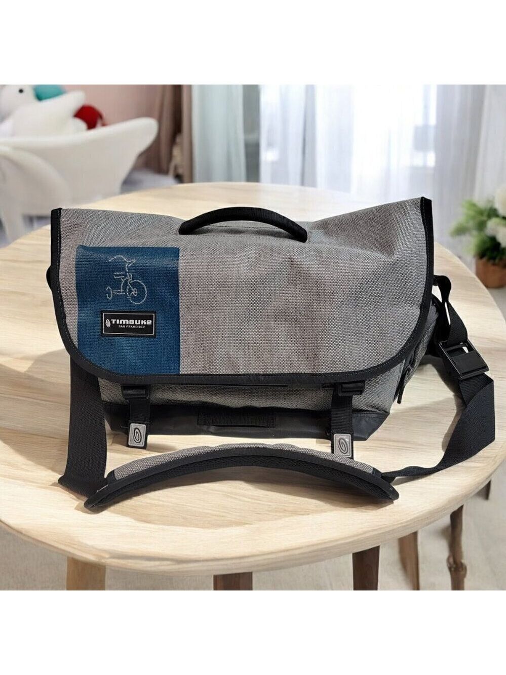 Timbuk2 Stork Messenger / Diaper Bag (Grey/Aloha)